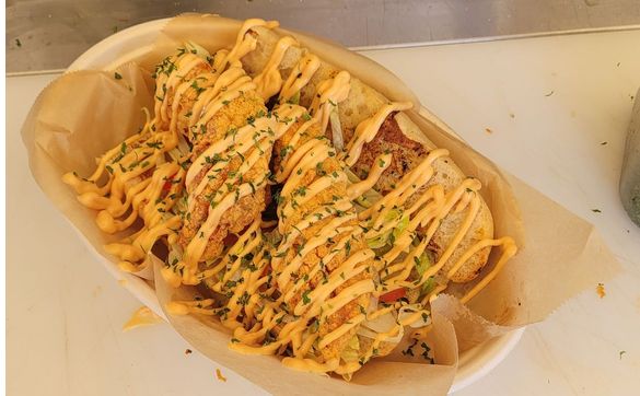 PO Boy Samdwicjes by The Dawg Bowl food Truck