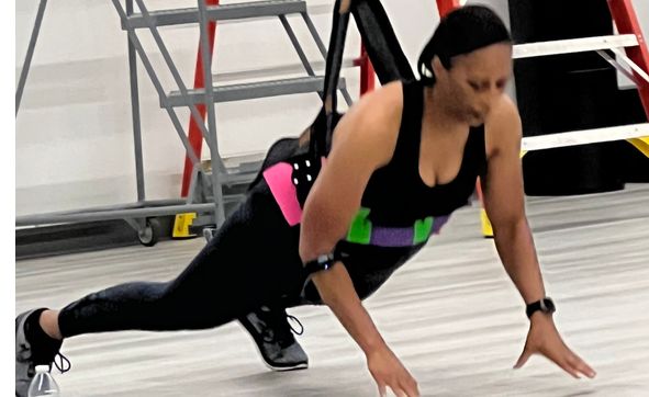 Group bungee fitness classes by Strings Attached Bungee Fitness