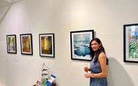 My current exhibition at Amsterdam Whitney Gallery, Chelsea, NYC by Aprajita.Art