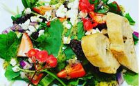 Sandwiches and salads by Yvette's Cafe