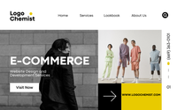 E-commerce website design and development services by Logochemist