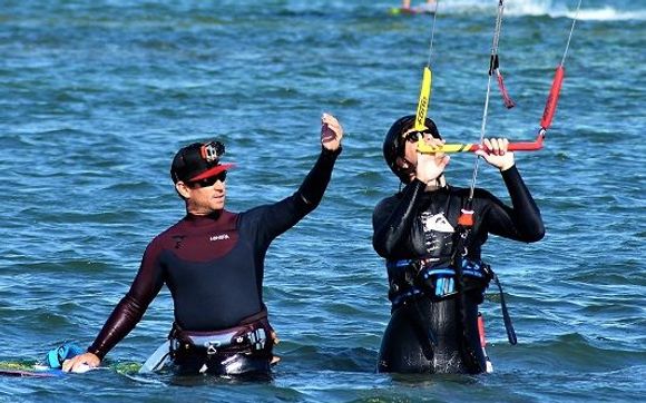 4 hour Let's Ride Lesson by SA Kitesurf Adventures