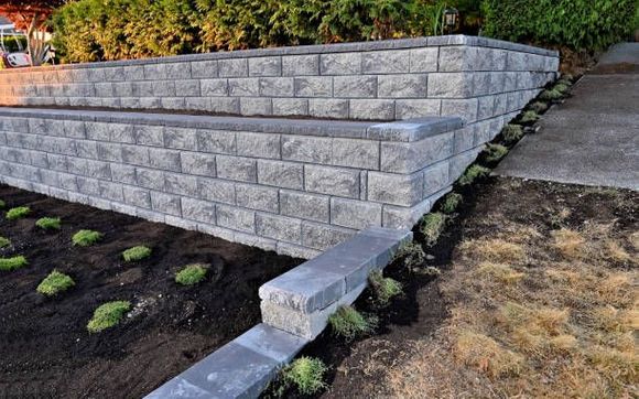 Segmental Retaining Wall by Get Inspiyard Outdoor Living in Murrells ...