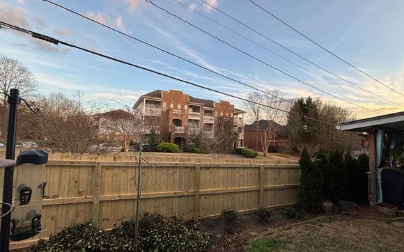 Fence installation . Alpharetta by United Home Restoration