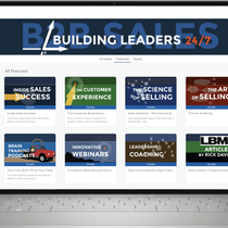 B2B Sales Training, Leadership Training, Online Sales Training Universityfor B2B by Building Leaders