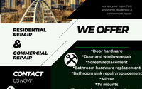 Handyman services  by Rapid Repair Services