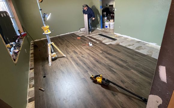 Laminate Flooring Installation by 1st Quality Roofing