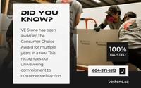 🏆  Award-winning countertops? VE Stone has got you covered!  🏆   by VE Stone Ltd