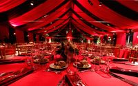 Ceiling Drapery  by Pipe Dream Events