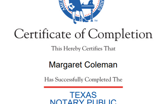 Notary by Rockin M Bookkeeping