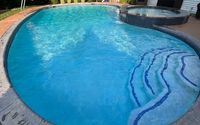 Pool builds and renovations with a complete service department as well  by Blue Ribbon Pools, LLC
