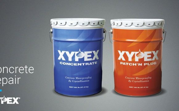 Xypex concrete repair and crack sealing by Northwest Consulting and Construction