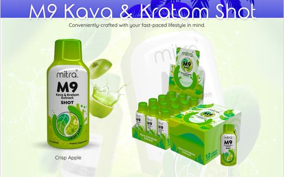Kava & Kratom Shot by Mitra-9 Brands LLC