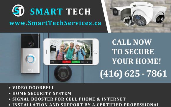 Smart Tech Services Security Camera and Video Doorbell  by Smarttech Services