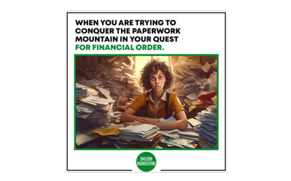 Sheldon Bookkeeping Takes Care of Your Paper Work by Sheldon Bookkeeping - Certified QuickBooks ProAdvisor - Accounting & Payroll 