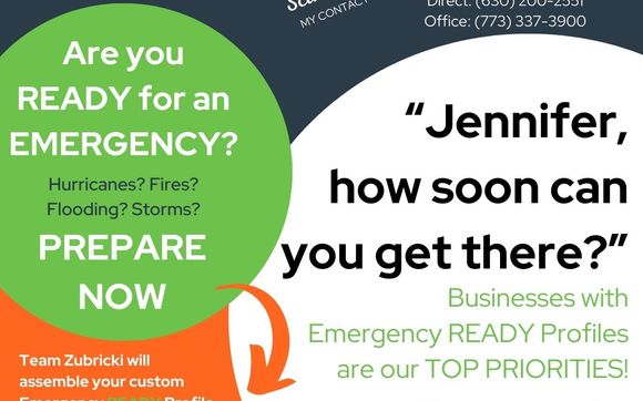 Emergency READY Profile by SERVPRO Team Zubricki