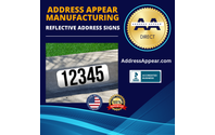 Curb Address Signs! by Address Appear MFG.