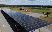 Covered Parking for Apt. Complex by Commercial Solar Guy Houston