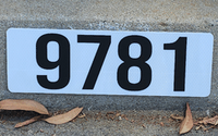 Fast & Easy Street Numbers by Address Appear MFG.