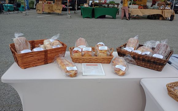 Fresh yeast breads by Cottontails bakery