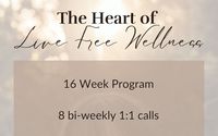 1:1 Virtual Wellness Coaching  by Live Free Wellness