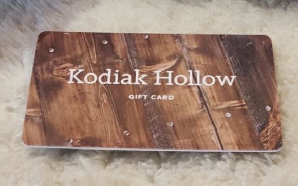 Gift Cards by Kodiak Hollow LLC