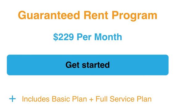 Guarantee Rent Program by PorterHouse Properties