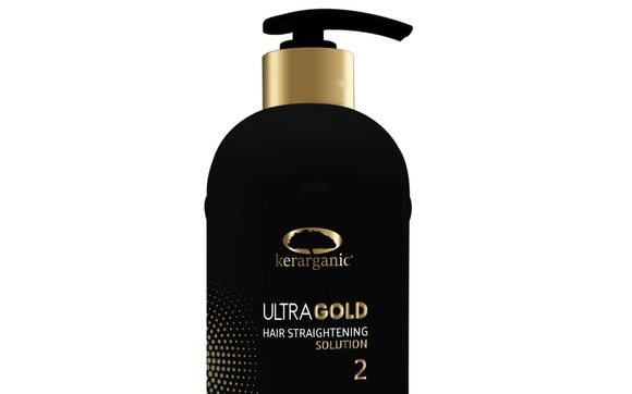 Ultra Gold Hair Straightening Solution by Kerarganic Cosmetics, LLC