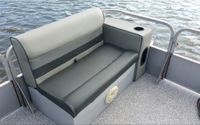 Boat Reupholstery by Custom Sewing by Sandy