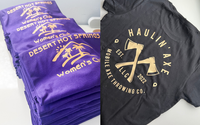 Custom Apparel Printing by deRose Promos