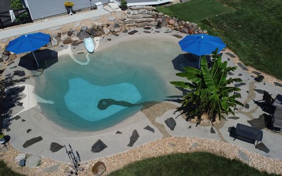 Biodesign Beach Entry Pools by Advanced Spas & Pools