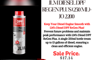 JLM Diesel DPF Regen Plus by Globe-Connect, LLC