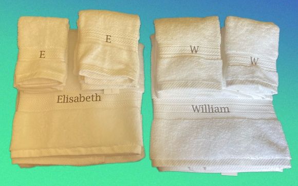 Embroidered Names, Logos, Intials, Etc. by GMSity Embroidery