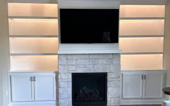 Built In bookshelves  by Don Zadok Construction
