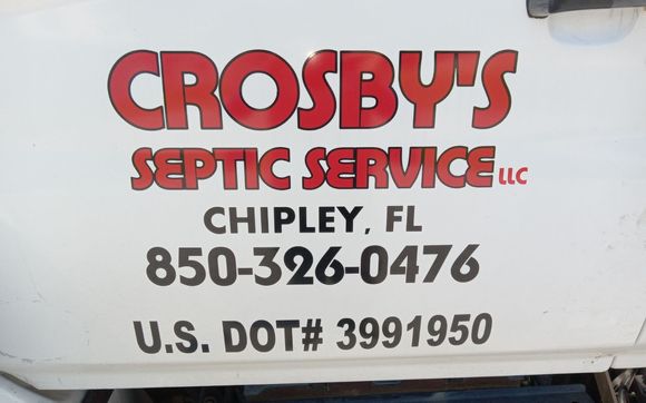 Septic services by Crosby's Septic Services, LLC