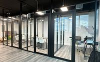 INTERIOR PARTITIONS FOR OFFICE  by IDC ALUMINUM GLASS SYSTEMS 
