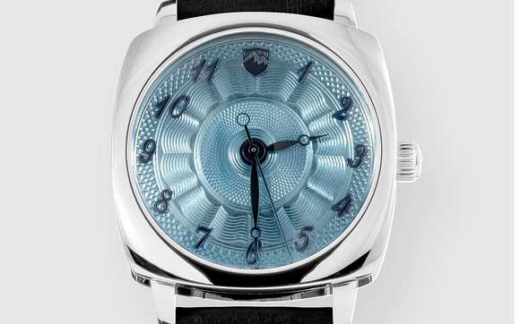 AJAX Model - French Blue Dial by 5280 Watch Company