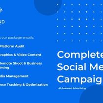 Complete Social Media Campaign - 60 Posts per month by Diamond AI Media Group