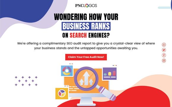 Free Website & Visibility Audit by PNC Logos