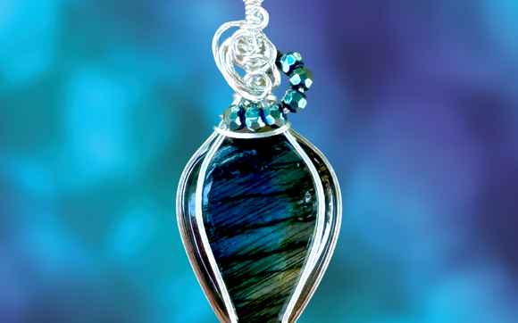 Basking in Blue by Purple Air Frog Arts