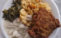 Fried chicken and dumplings every Wednesday!  by Southern Charm Catering and Special Events Planning 