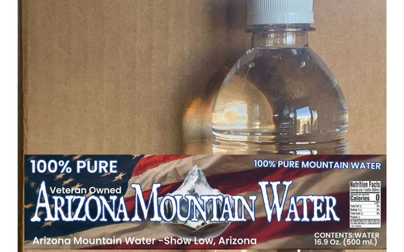 16.9 oz. (500 ml.) Arizona Mountain Water by Arizona Mountain Water - AMW, Inc.