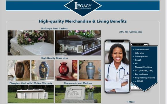 Free Legacy Assurance membership with every policy! by My Lasting Harvest