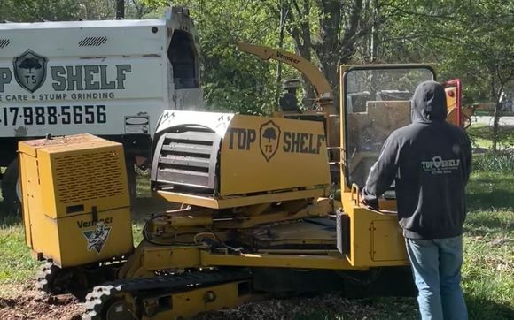 Stump Grinding by Top Shelf Tree Care LLC