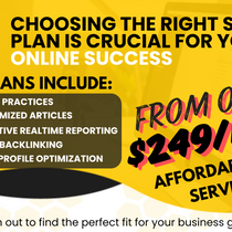Affordable SEO Plans from Only $249/ Month by BeeSavvy LLC.
