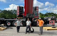 770-ton Liebherr LTM-1650 8.1 by Glenn Crane & Rigging