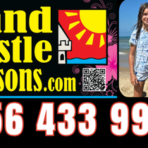 Sandcastle building lessons by Andy Hancock -Sandcastle Lessons