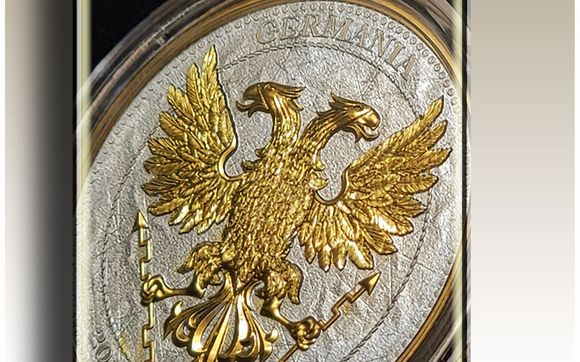Gilded Chestnut 1 oz Germania Mint coin by Delis.inc