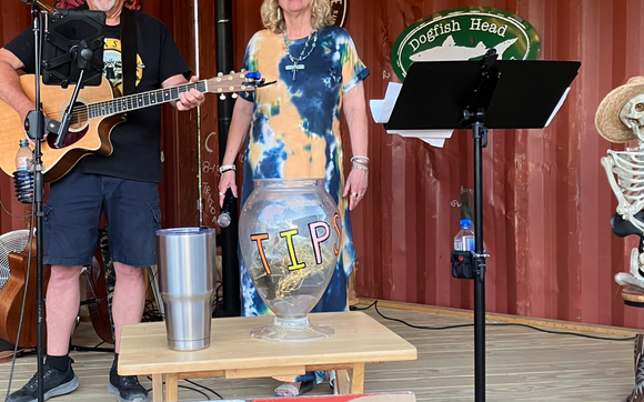 Deb & Mike Duo at Burgers and Brews, Frederica Delaware by Deb & Mike Duo