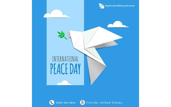 International peace day! by Digital Med Billing Solutions